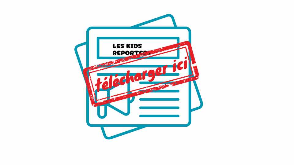 Journal des kids reporters number 1